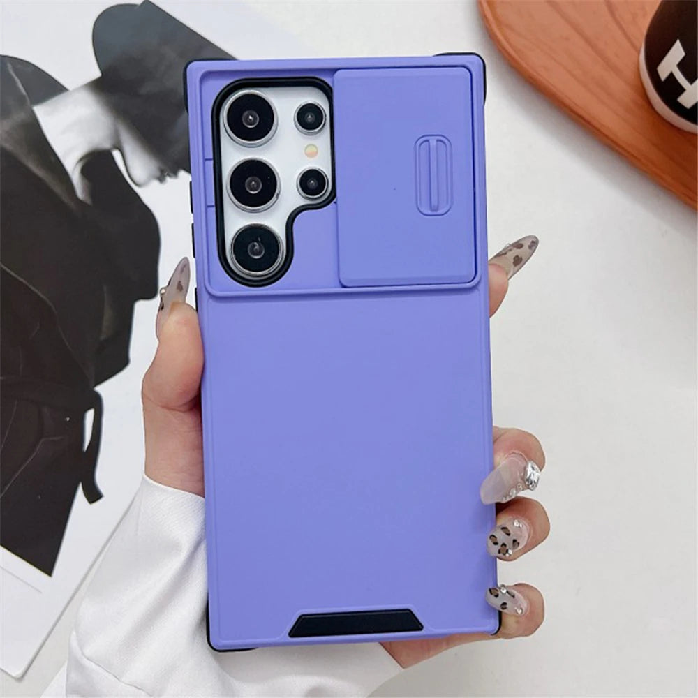 Samsung Phone case with Slide Camera cover