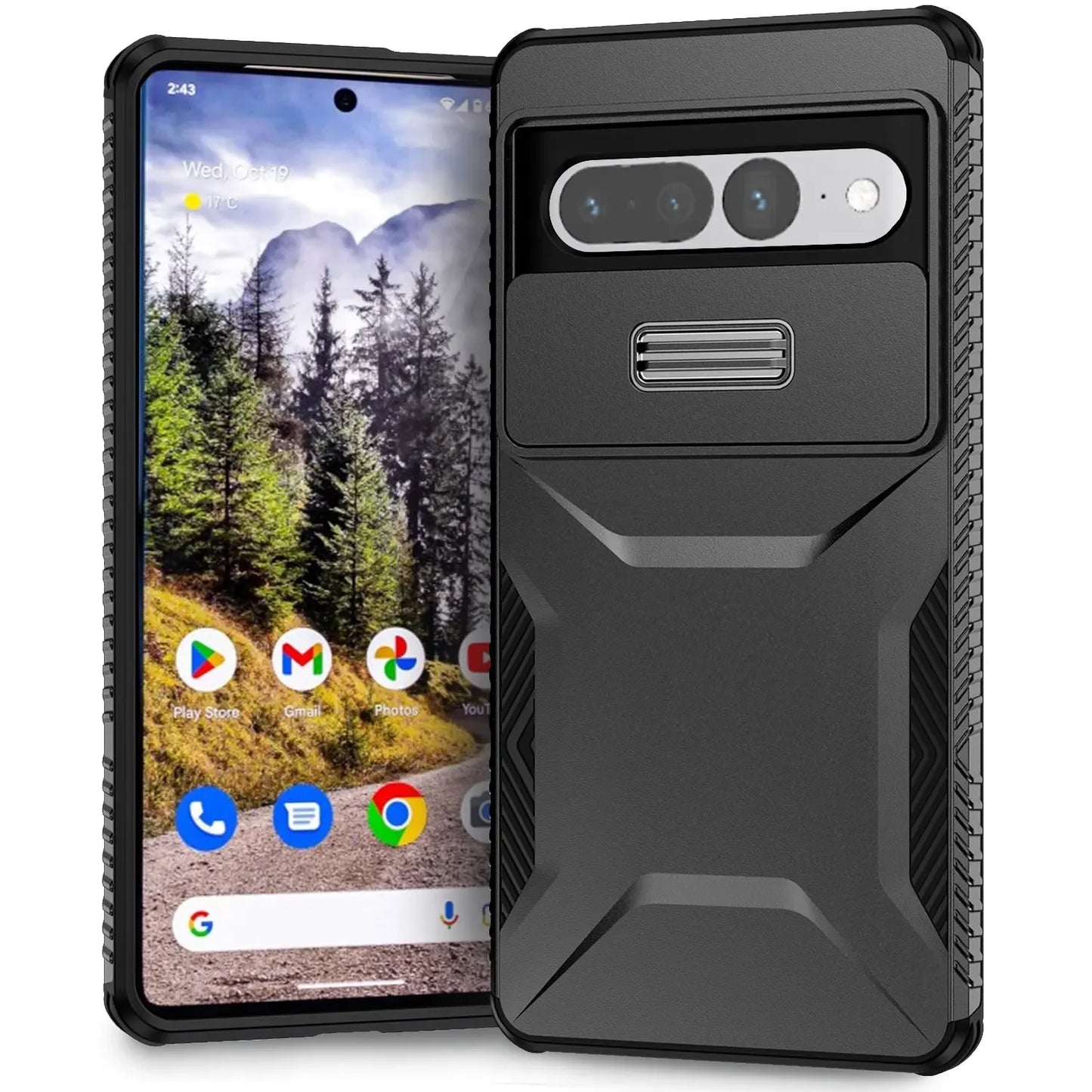 Google Pixel Phone case with Camera cover
