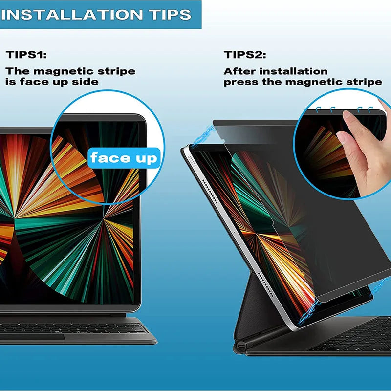 iPad Magnetic Privacy Screen Protector