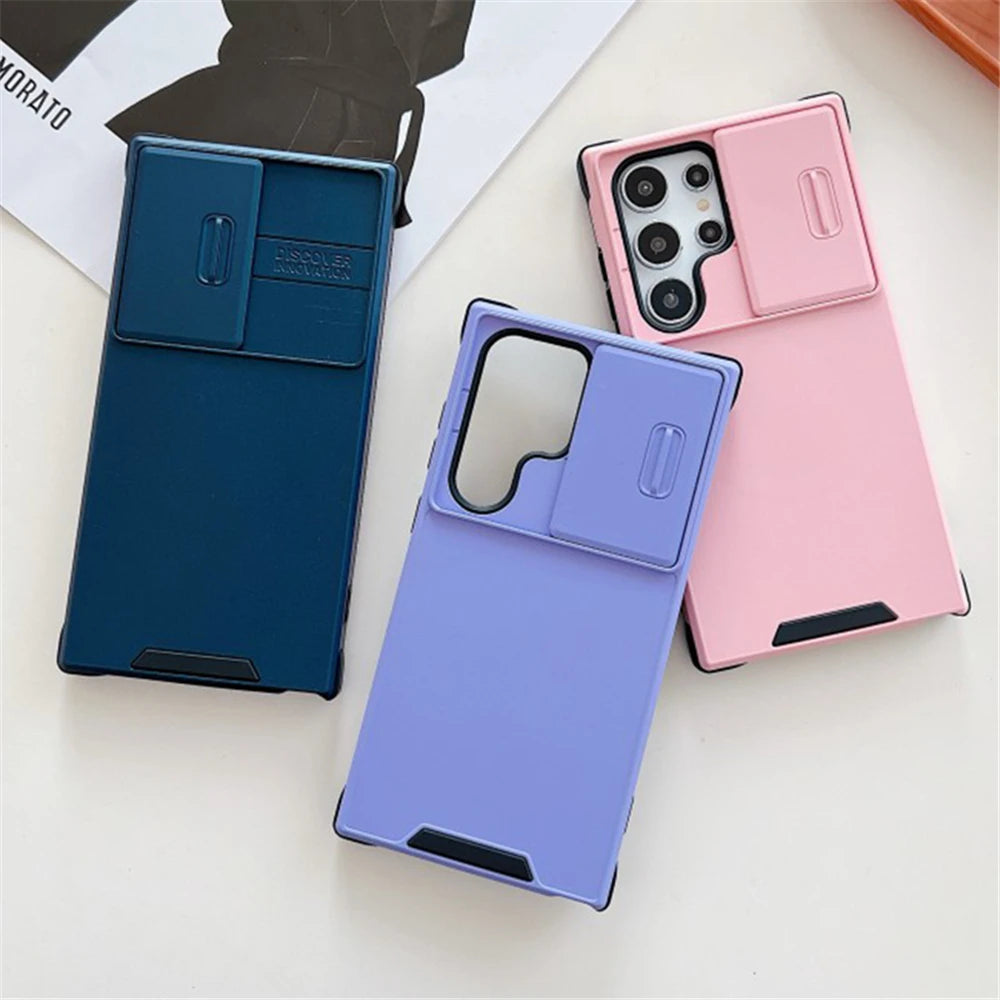Samsung Phone case with Slide Camera cover