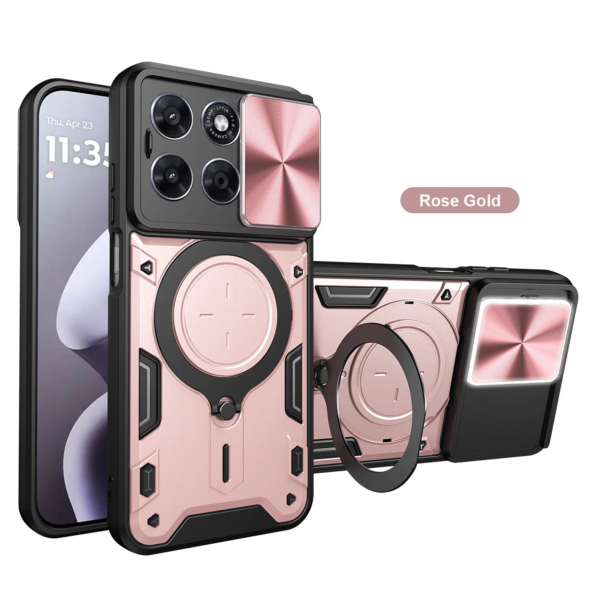 Motorola Slide Camera Lens Ring Kickstand case