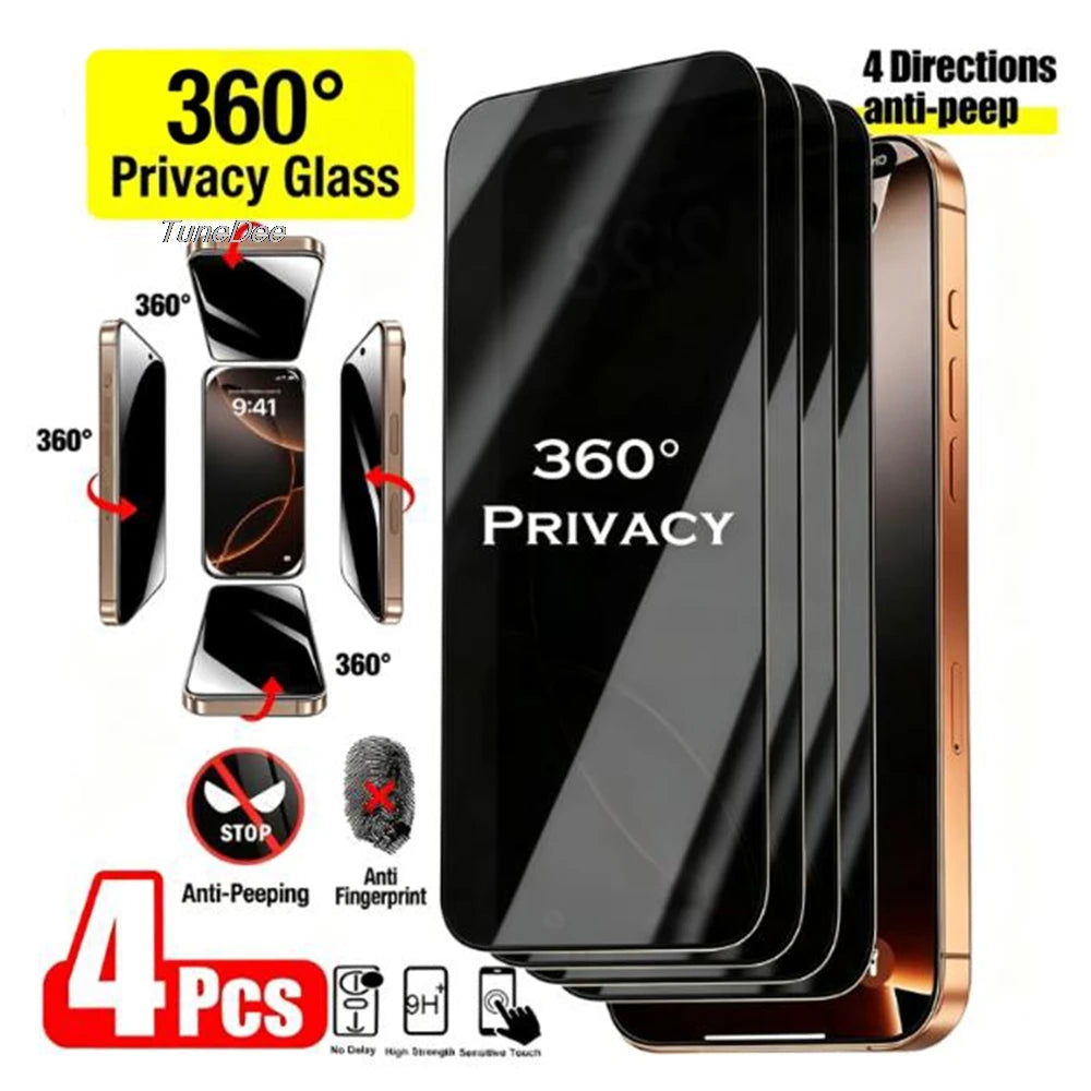 iPhone 360-Degree Privacy Glass (Max Privacy)