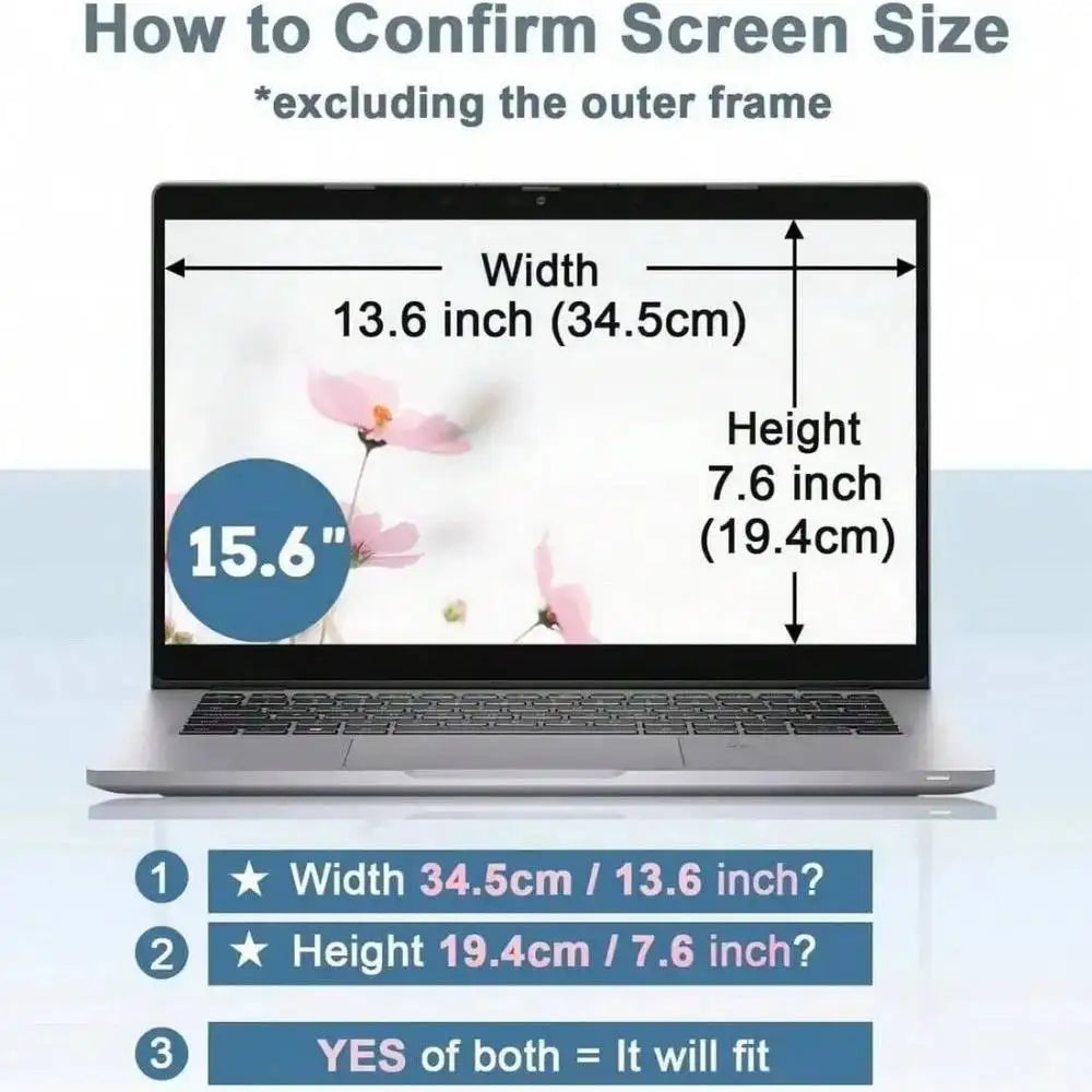 Laptop, PC Monitor Anti-spy Film