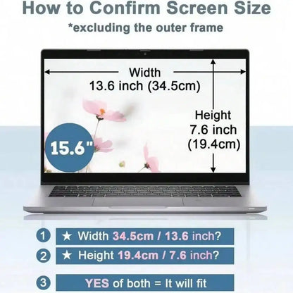 Laptop, PC Monitor Anti-spy Film