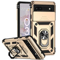 Google Pixel Case with Camera Cover, Kickstand & Magnetic Ring Holder