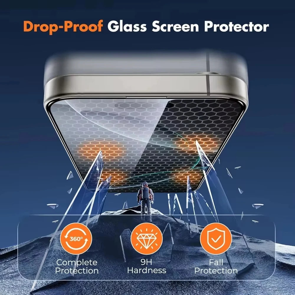 iPhone 3-6PCS Anti Spy Privacy Screen Protectors