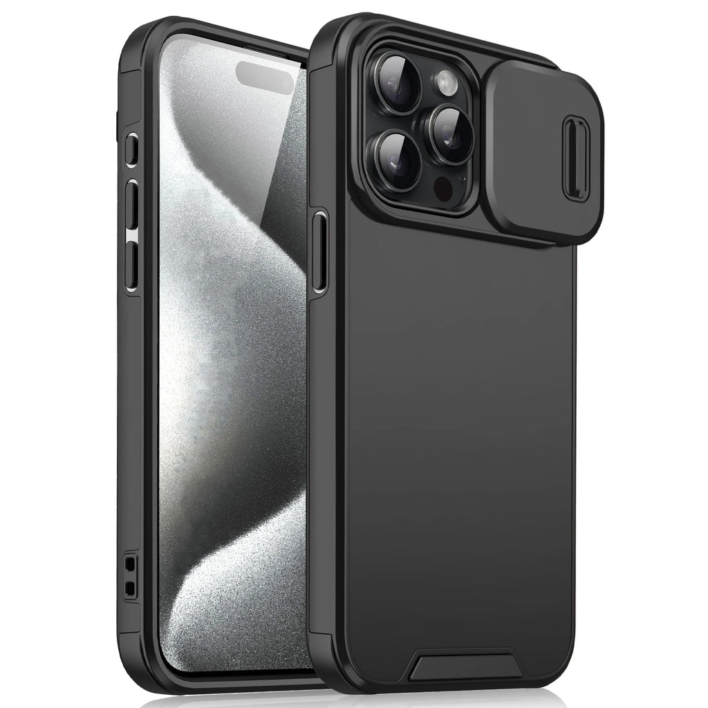 iPhone Case with Camera Cover, Sleek design