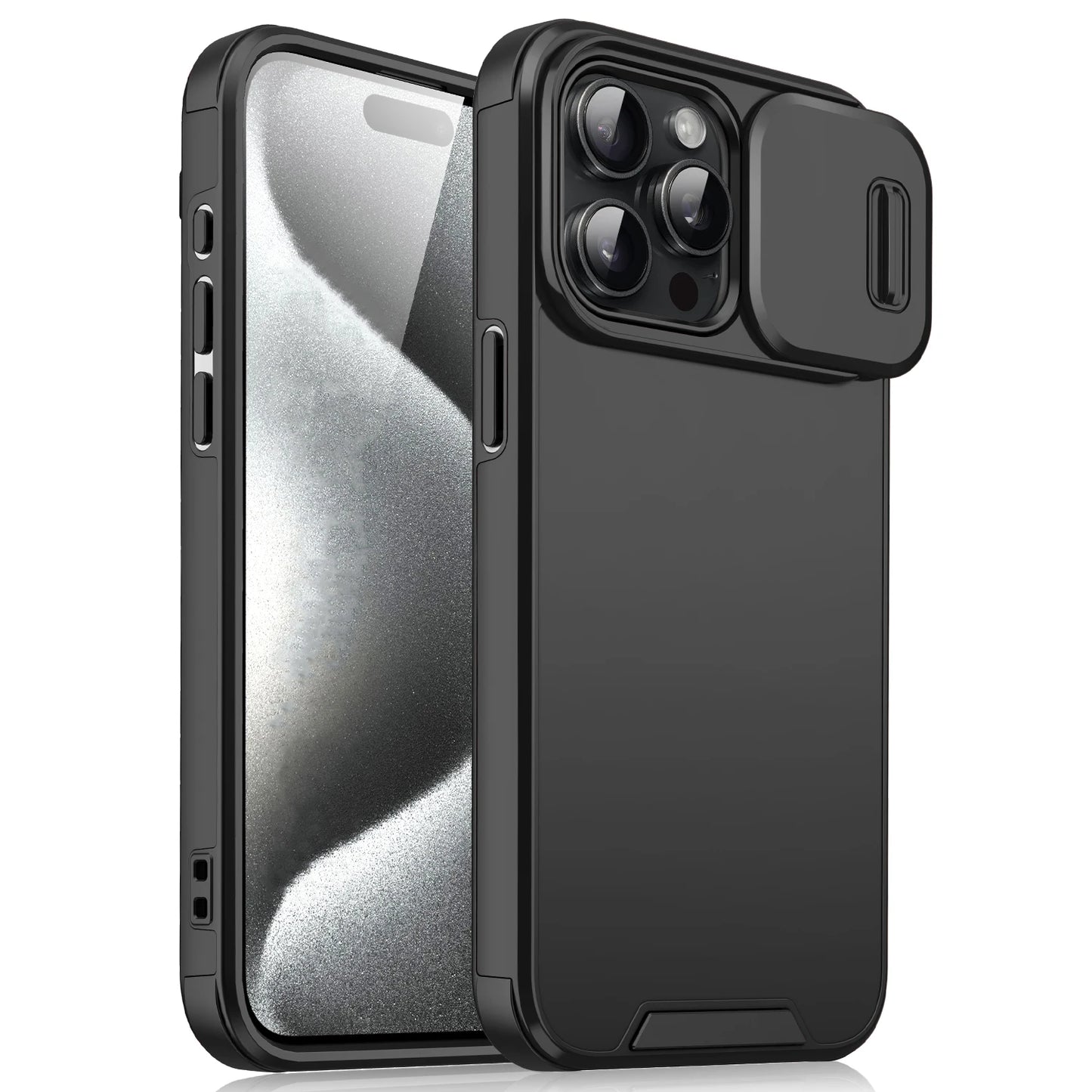 iPhone Case with Camera Cover, Sleek design
