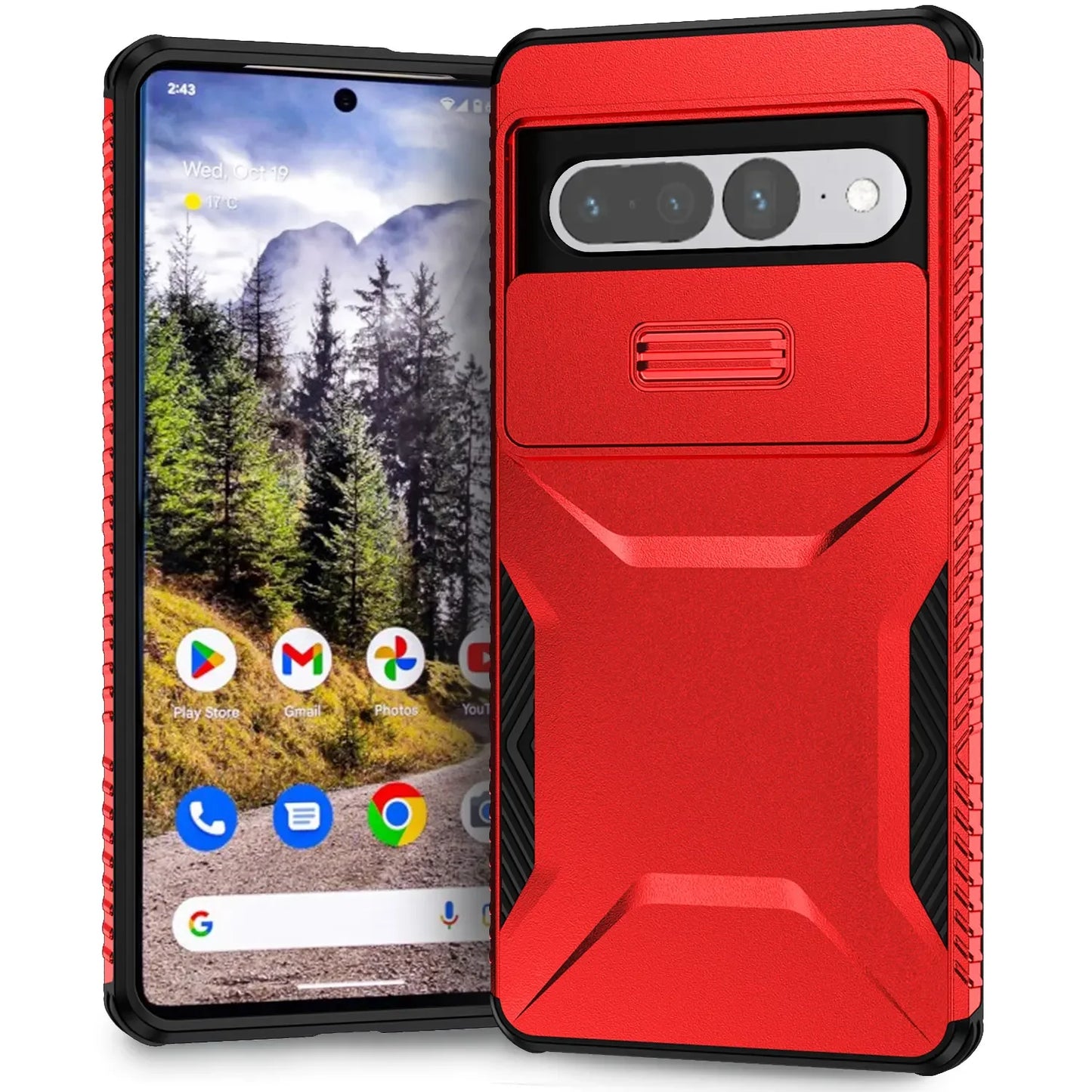 Google Pixel Phone case with Camera cover