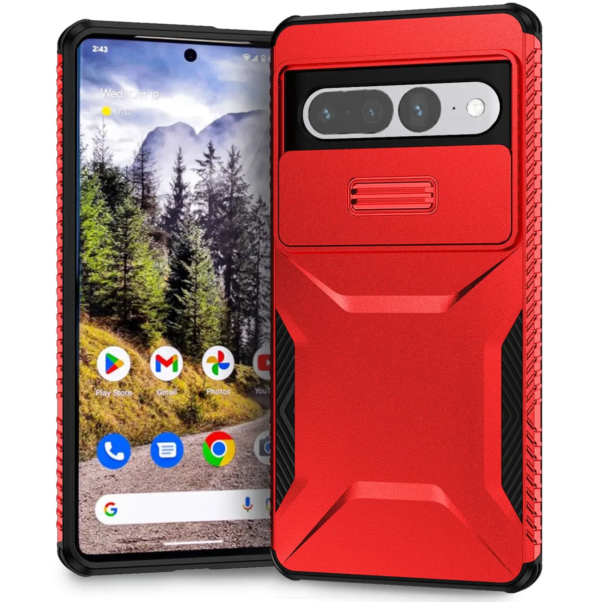 Google Pixel Phone case with Camera cover