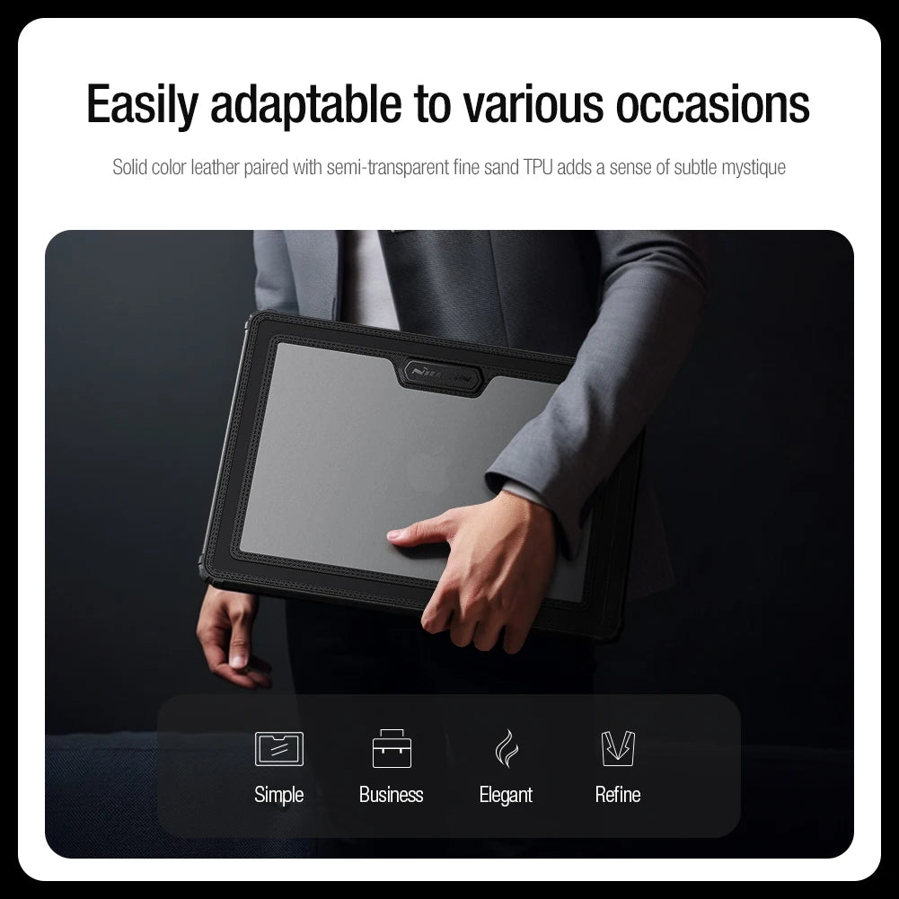 NILLKIN MacBook Pro & Air Case with camera cover