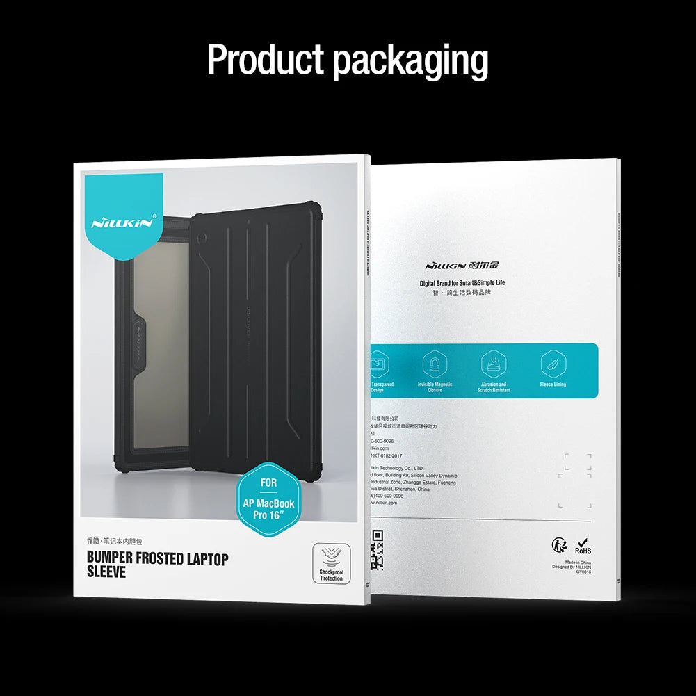 NILLKIN MacBook Pro & Air Case with camera cover