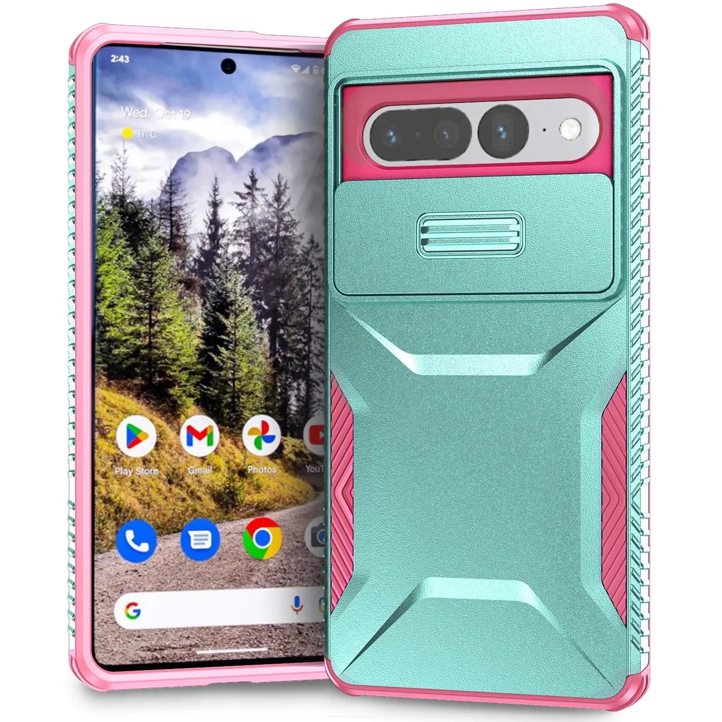Google Pixel Phone case with Camera cover