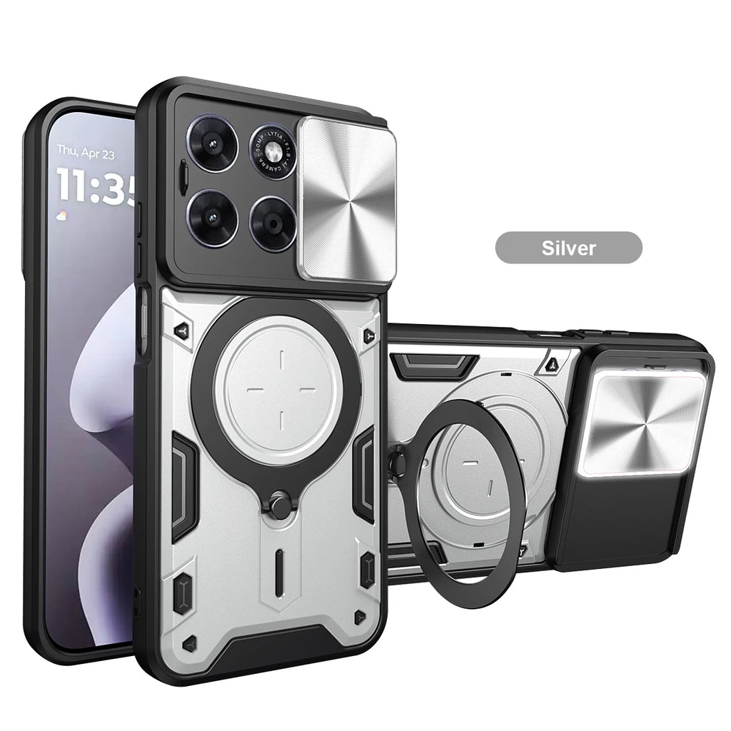Motorola Slide Camera Lens Ring Kickstand Phone Cover