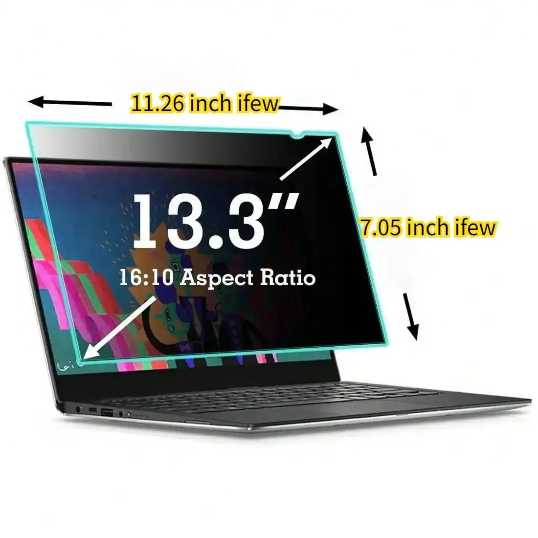 Laptop, PC Monitor Anti-spy Film