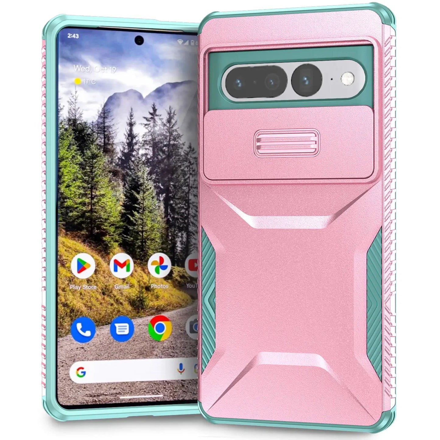 Google Pixel Phone case with Camera cover