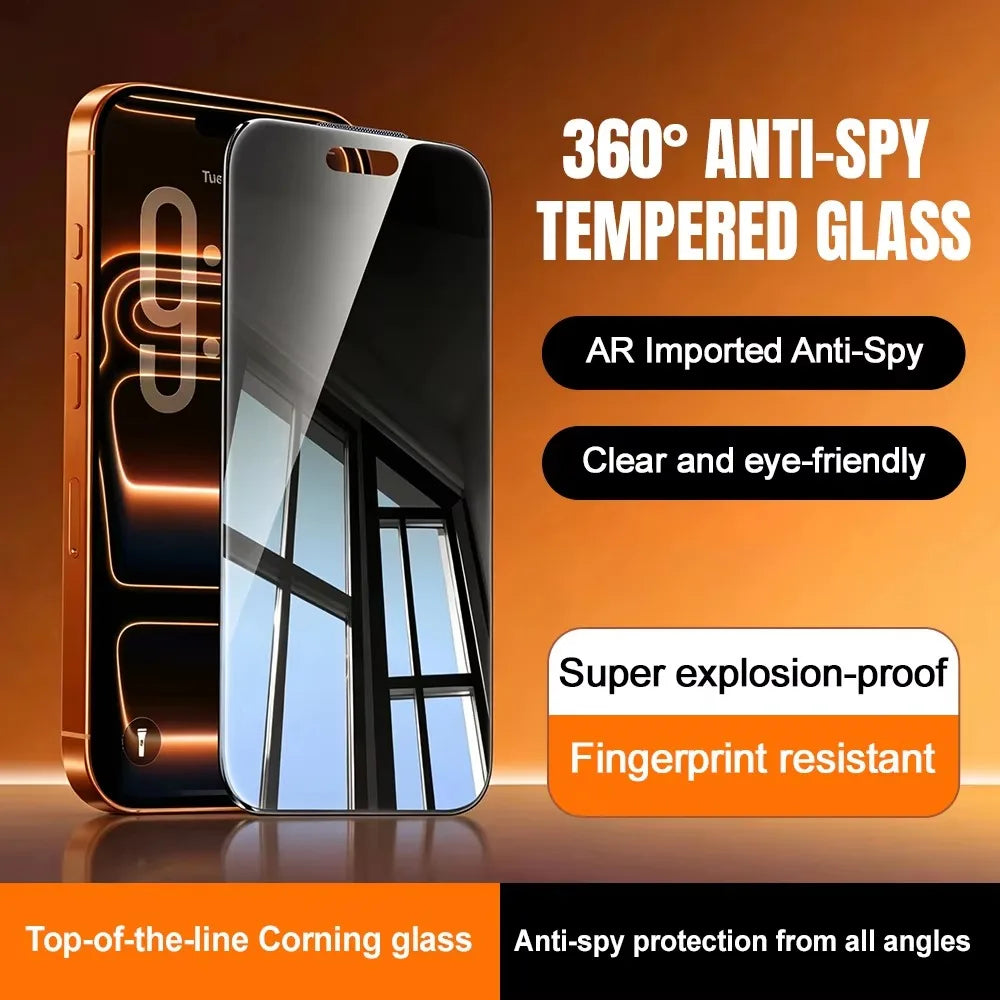 iPhone 360-Degree Privacy Glass (Max Privacy)