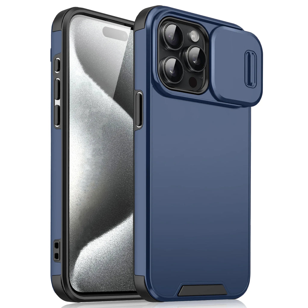 Iphone case with camera cover & sleek design