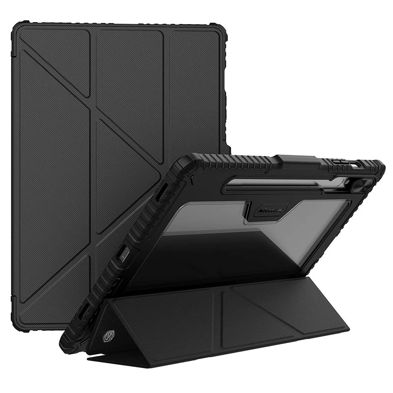 NILLKIN Samsung Galaxy Tab S10/S9 case with slide camera cover