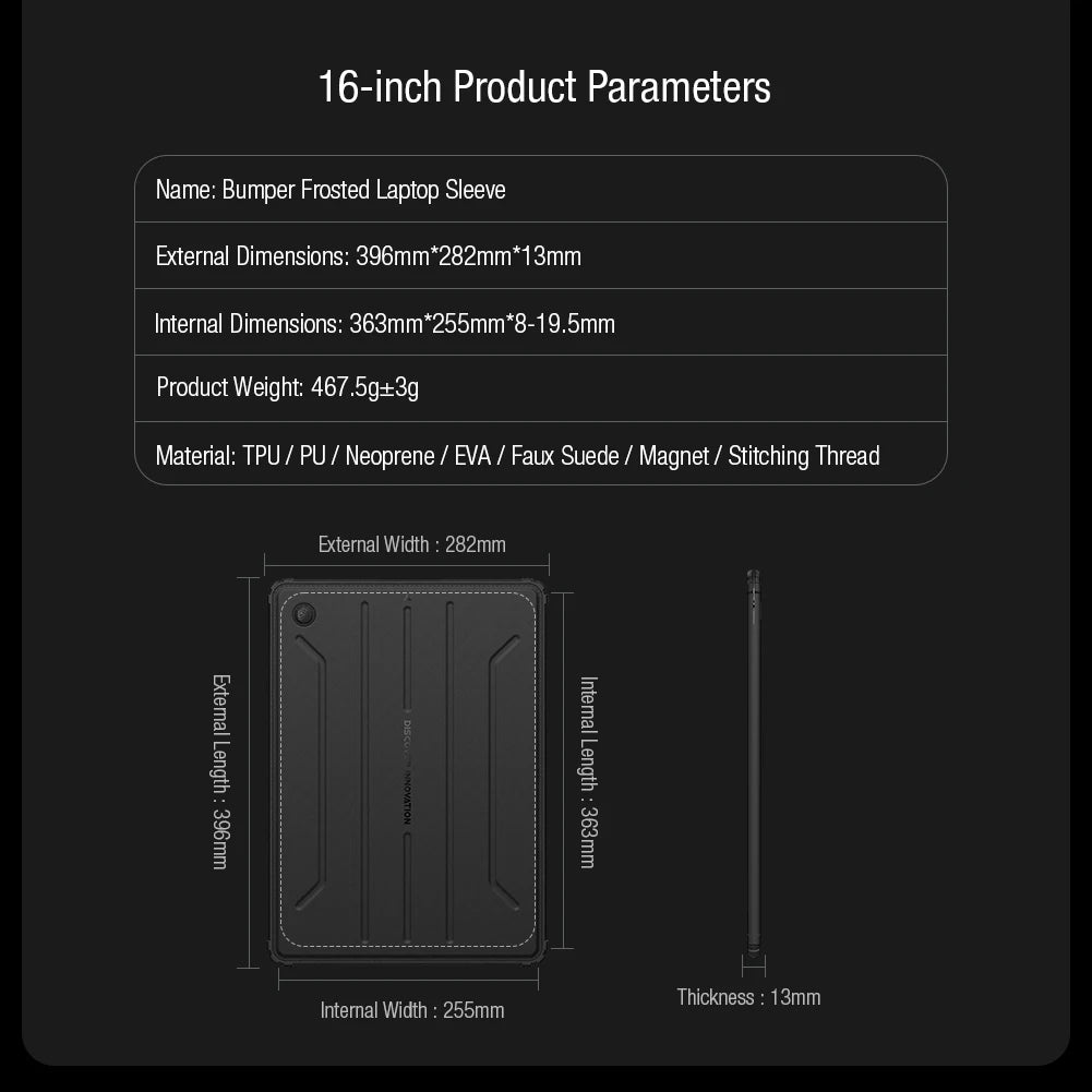 NILLKIN MacBook Pro & Air Case with camera cover