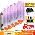iPhone 5PCS One touch install HD Screen Protector
