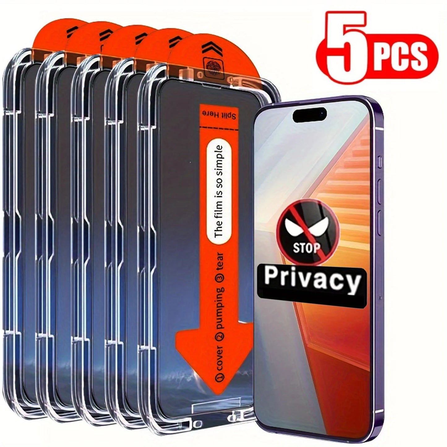 iPhone Anti-Spy screen protector