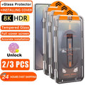 2-3 Pack Samsung Screen Protector | Fingerprint Unlock Compatible
