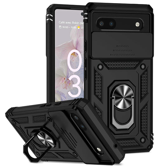 Google Pixel Phone case with camera cover and kickstand