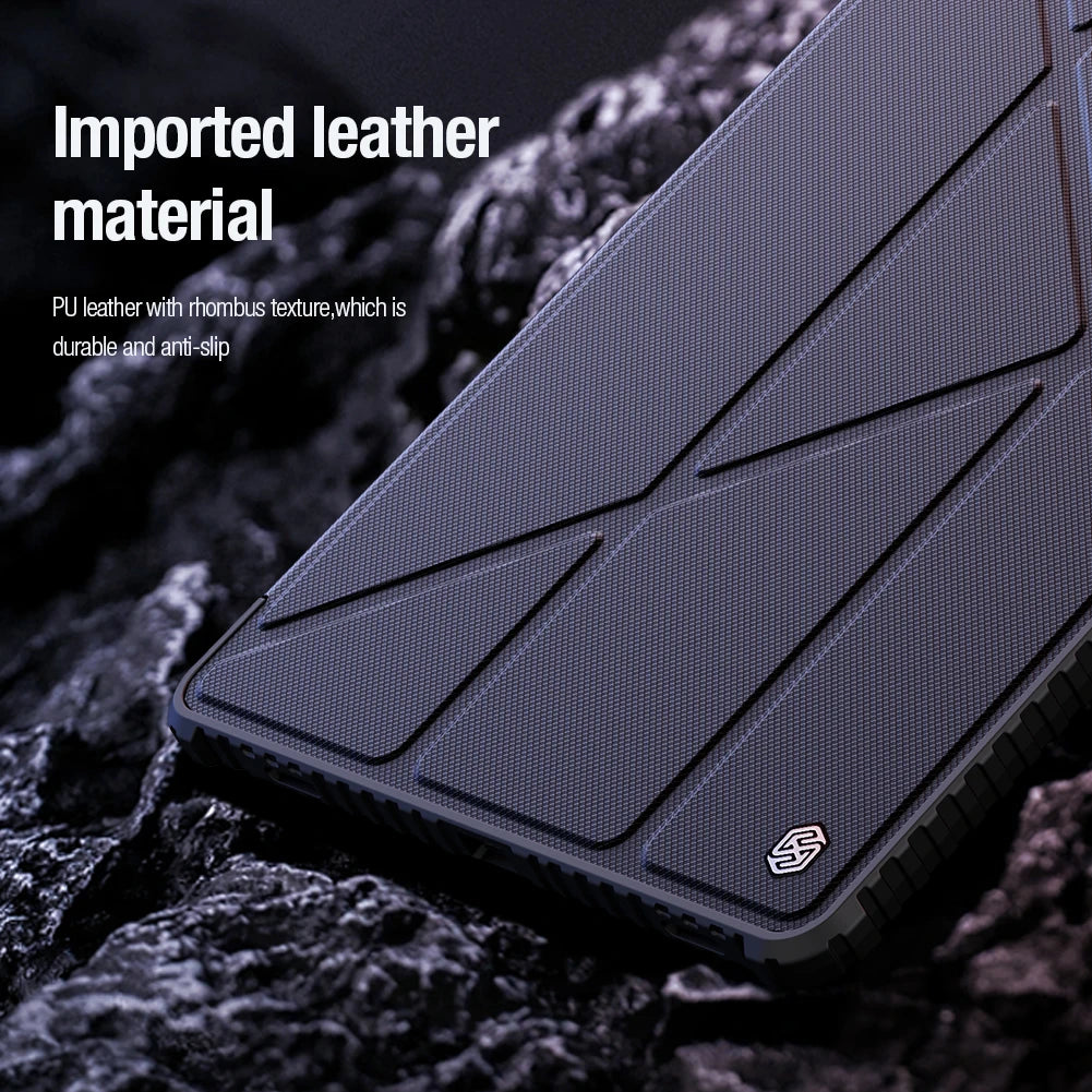 NILLKIN Samsung Galaxy Tab S10/S9 case with slide camera cover