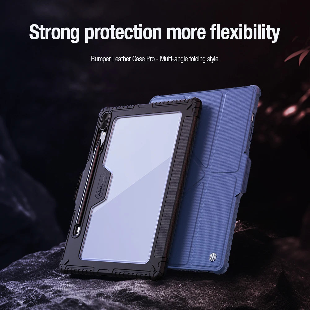 NILLKIN Samsung Galaxy Tab S10/S9 case with slide camera cover