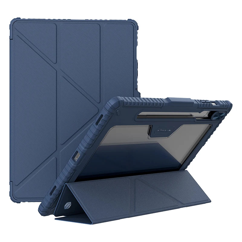 NILLKIN Samsung Galaxy Tab S10/S9 case with slide camera cover