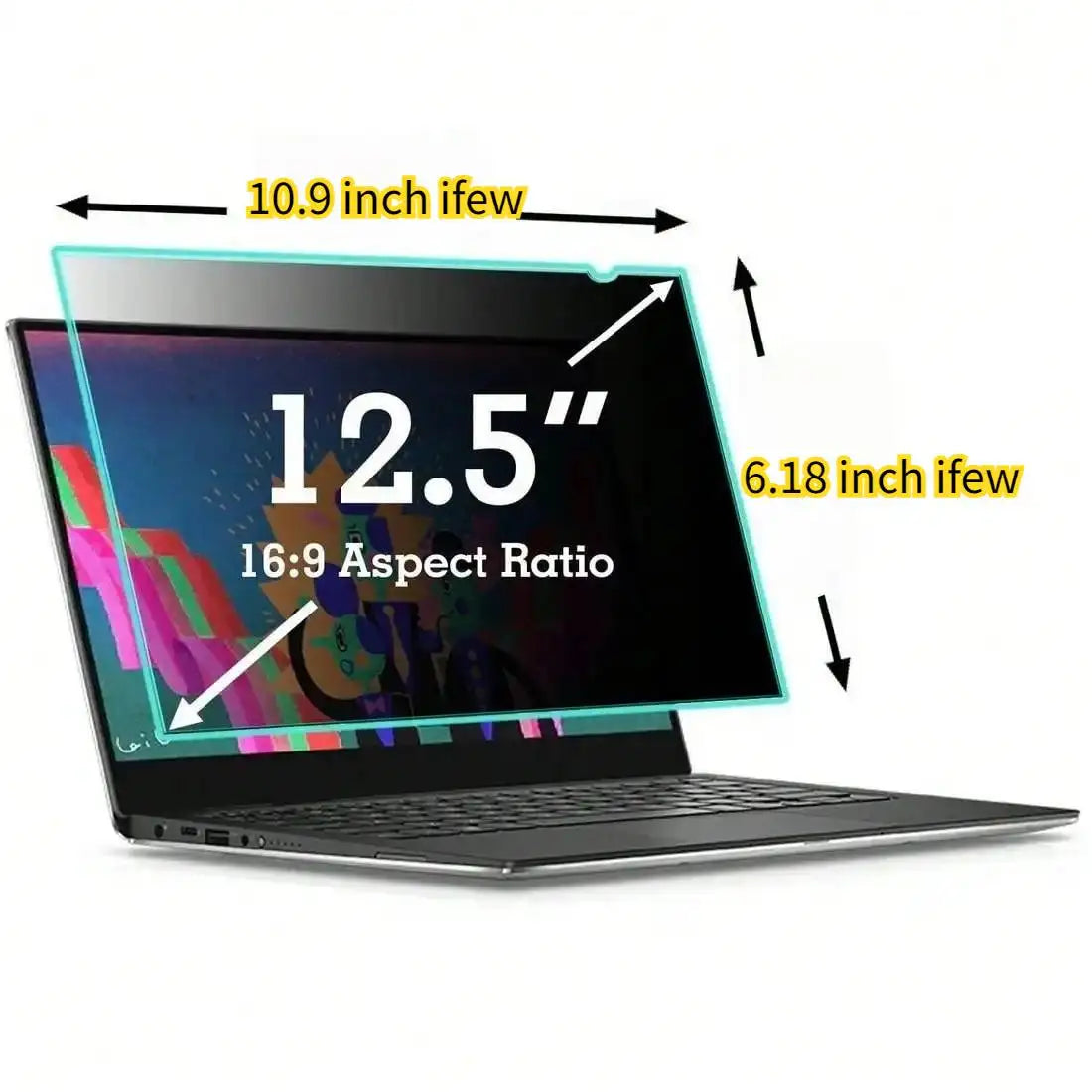 Laptop, PC Monitor Anti-spy Film