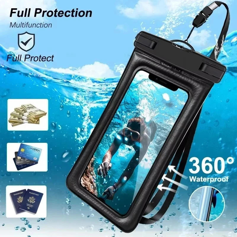 Universal Extra-Large Waterproof Pouch 7.2inches