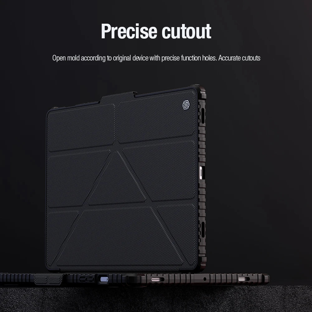 NILLKIN Samsung Galaxy Tab S10/S9 case with slide camera cover